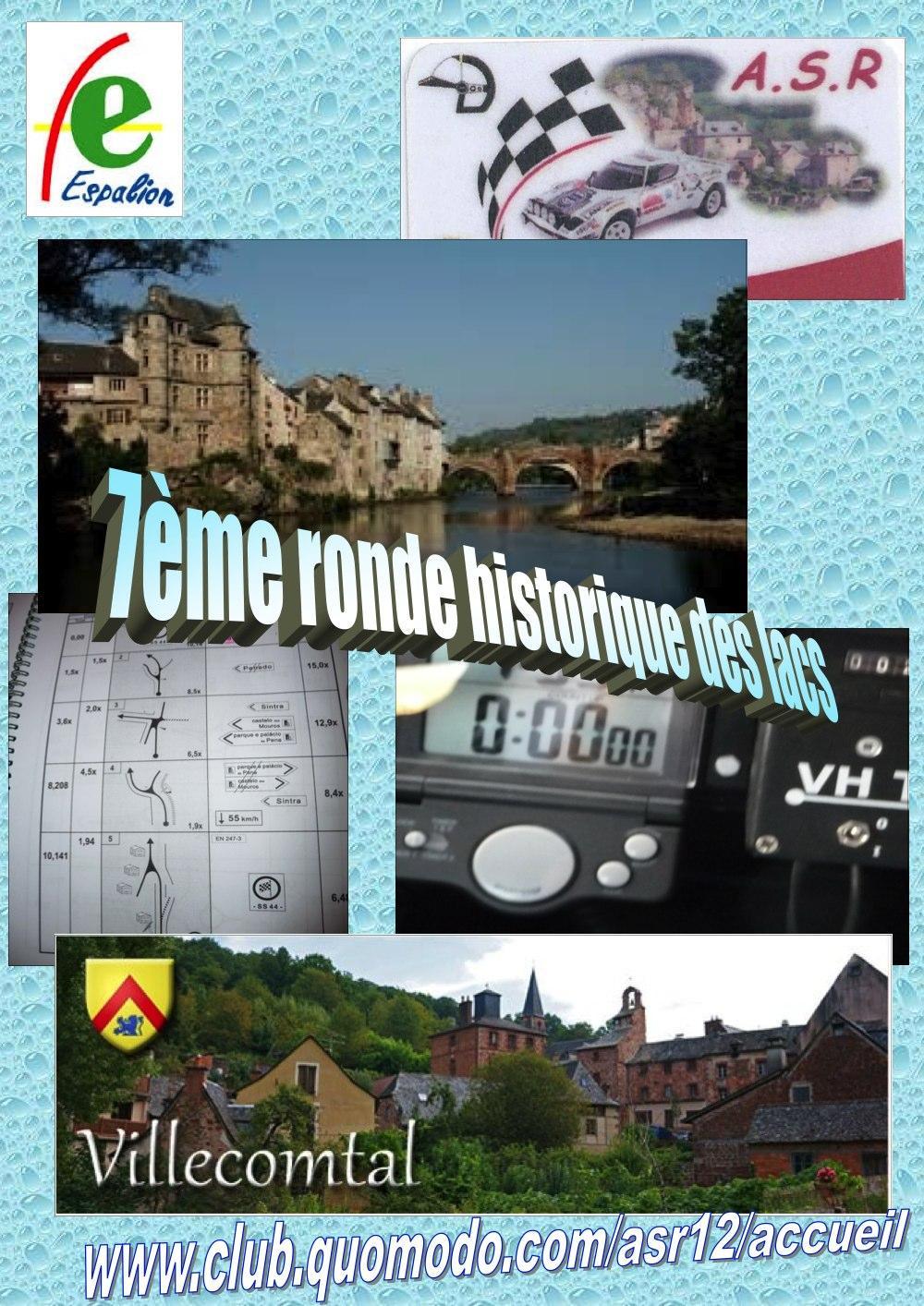 Affiche - Ronde des lacs 2014 - Auto Sport Rodelle